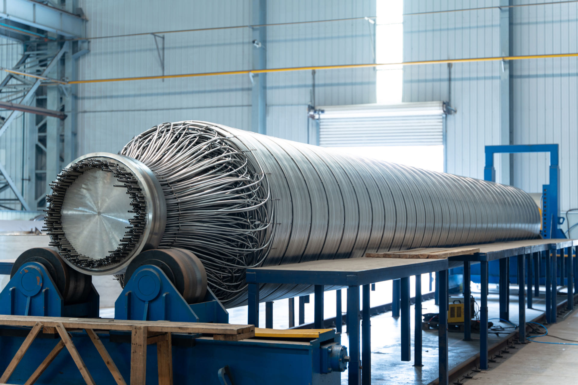 繞管換熱器，列管式換熱器，鋁制壓力容器